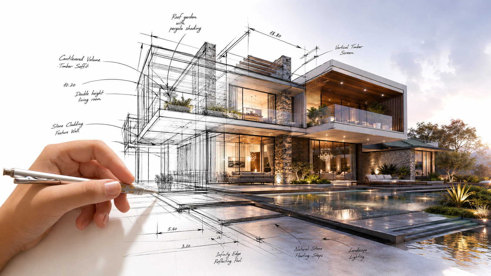 Hồ sơ thiết kế kiến trúc nhà ở