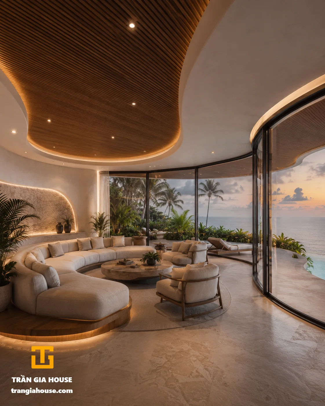 Biệt thự nghỉ dưỡng 3 tầng Organic Luxury ven biển - ảnh thu nhỏ 4
