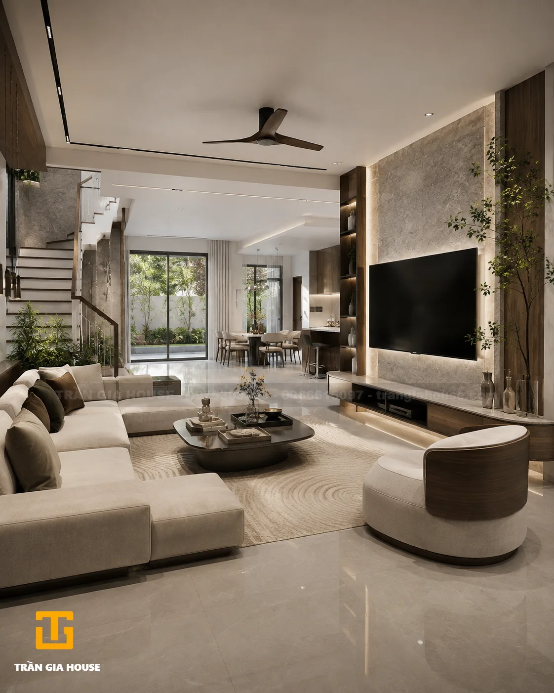 Nhà phố 2 tầng hiện đại Trần Gia House – Bảo Lộc - ảnh thu nhỏ 3