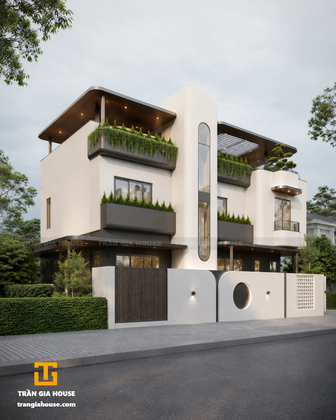 Nhà phố 3 tầng
