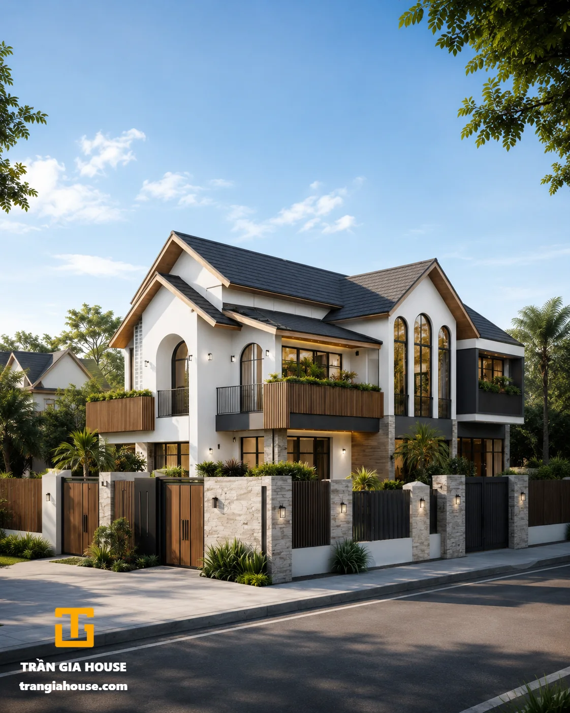 NHÀ 2 TẦNG MÁI DỐC HIỆN ĐẠI - ảnh thu nhỏ 3