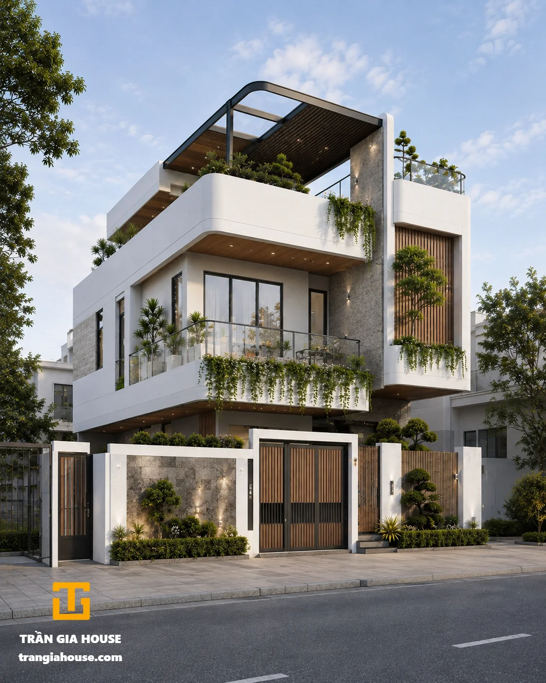 Nhà phố 3 tầng